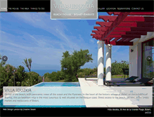 Tablet Screenshot of biarritzbeachhouse.com